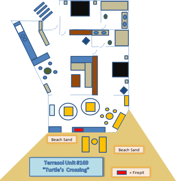 floorplan Terrasol Unit 169 Floor Plan